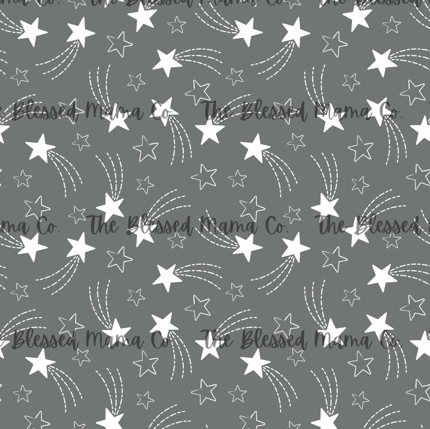 Dark Grey Stars Custom