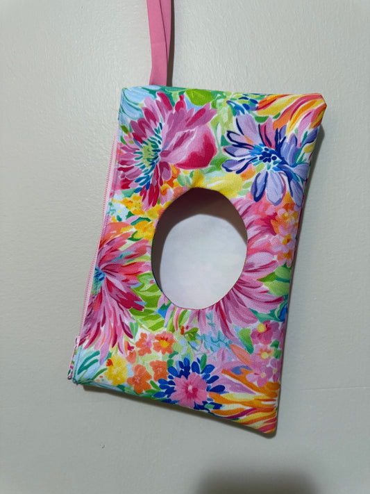 Floral Wipe Pouch