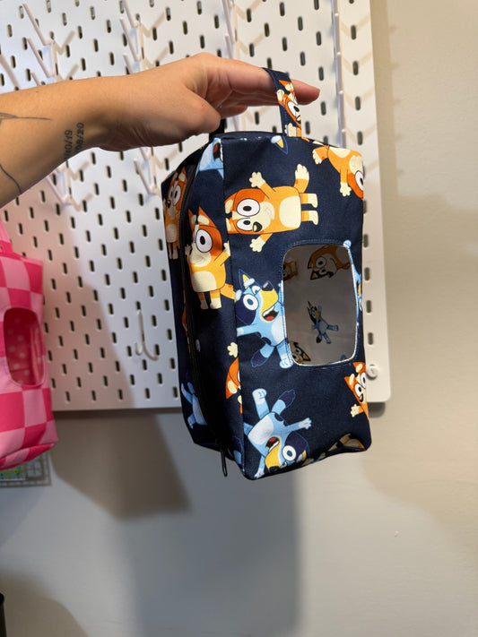 Navy Wipe Pouch