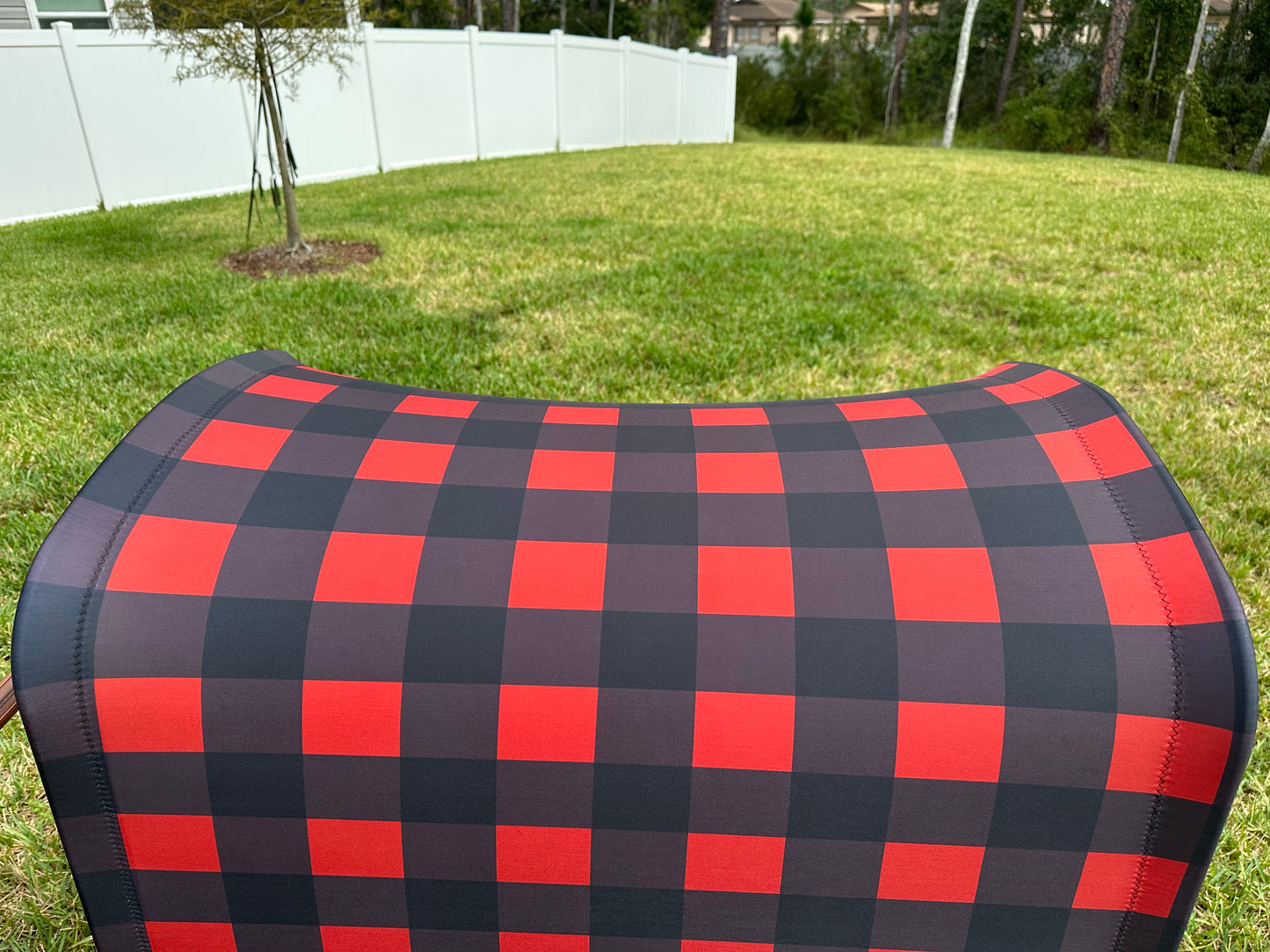 Red Buffalo Plaid UV50+ Full Canopy