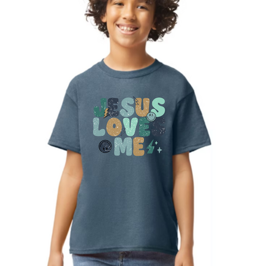 Jesus Loves Me Boy T-Shirt Youth