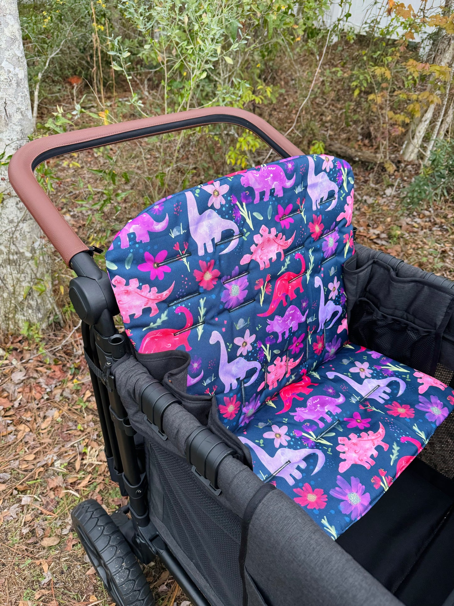 Purple Dinosaur Seat Covers Set