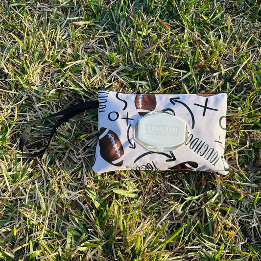 Football Wipe Pouch