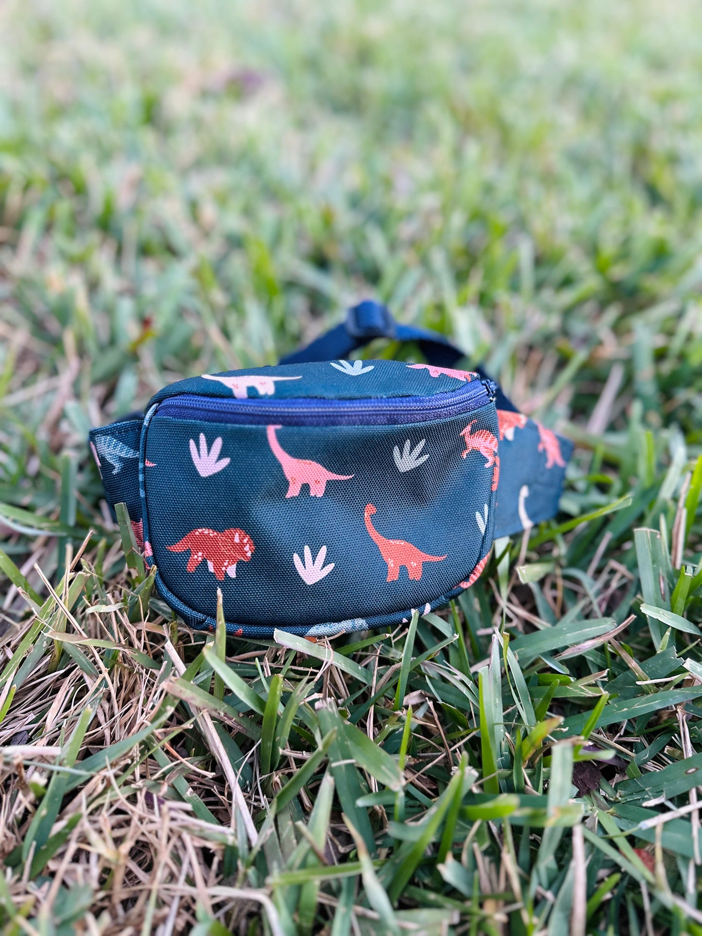 Dark Dinosaur Fanny Pack