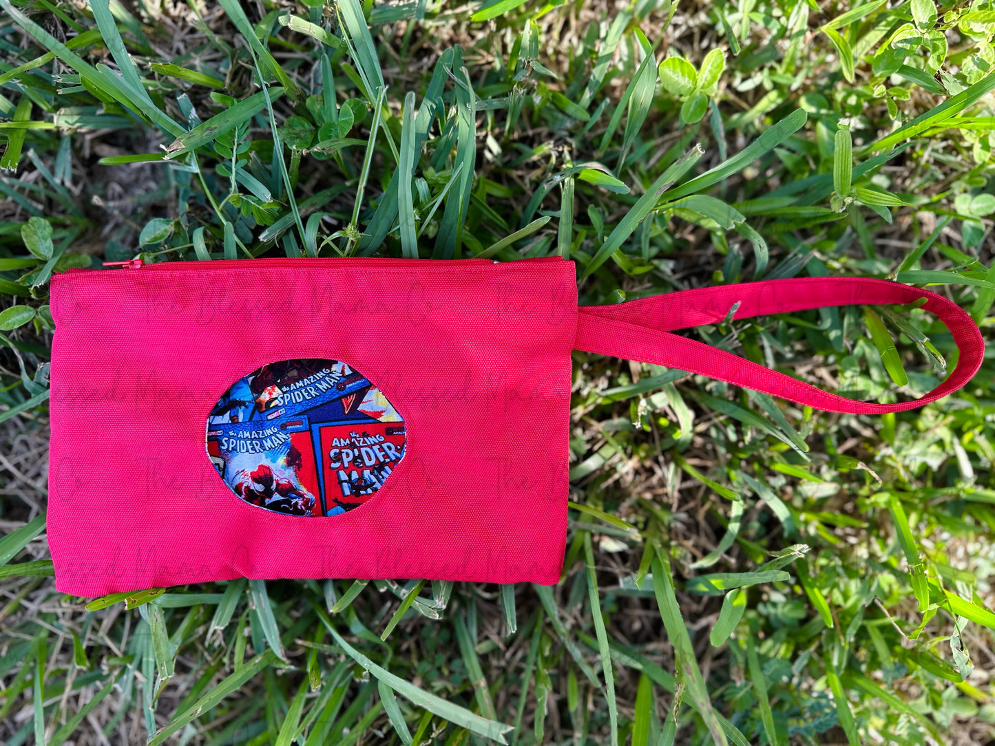 Red Spider Wipe Pouch