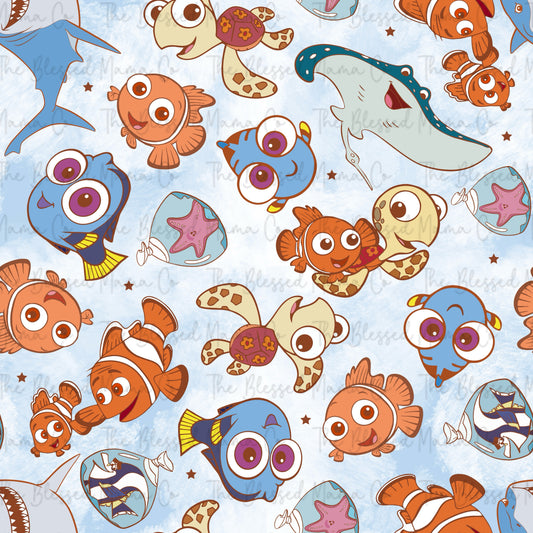 Fishy Friends Pastel Custom