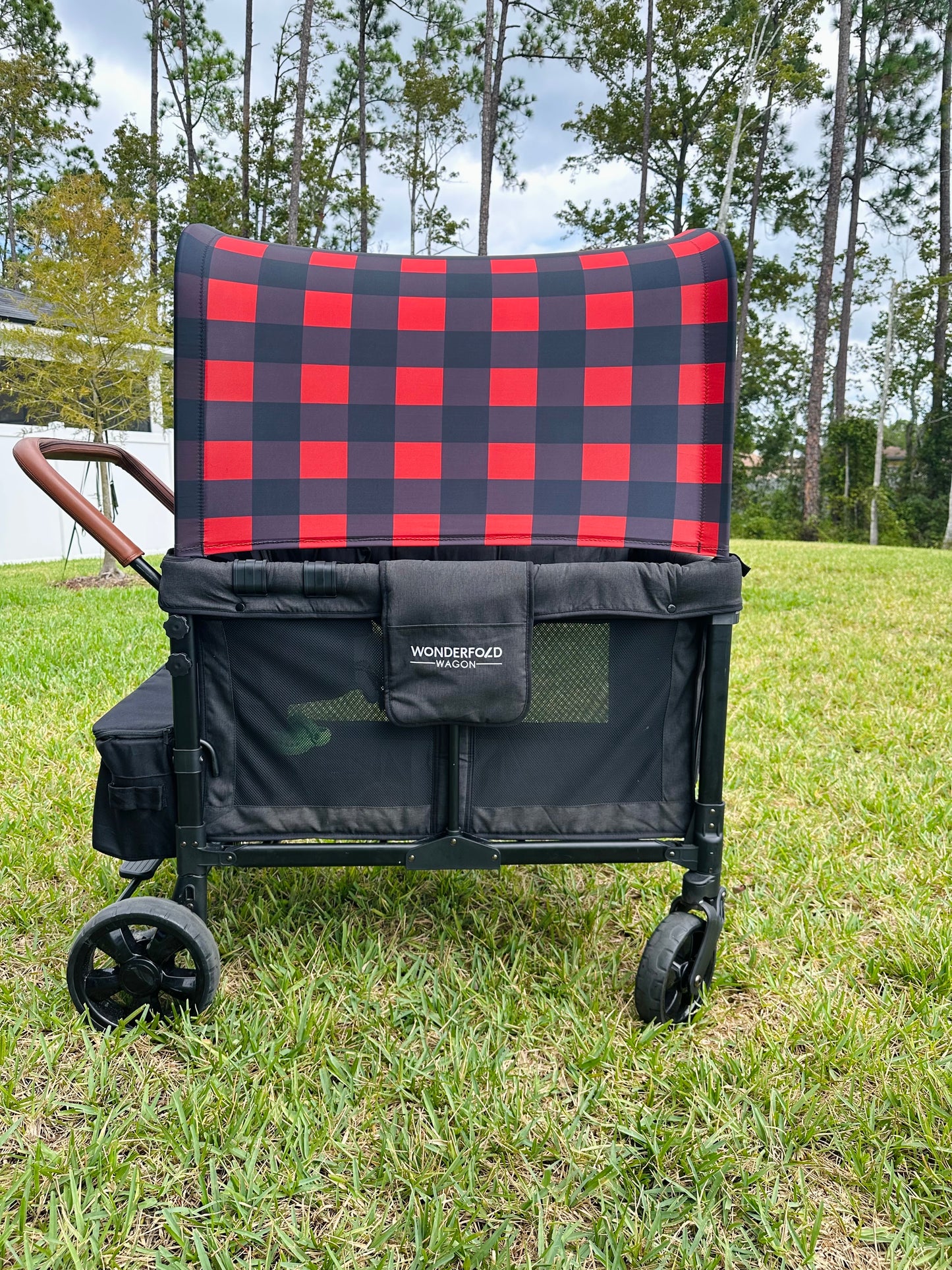 Red Buffalo Plaid UV50+ Full Canopy