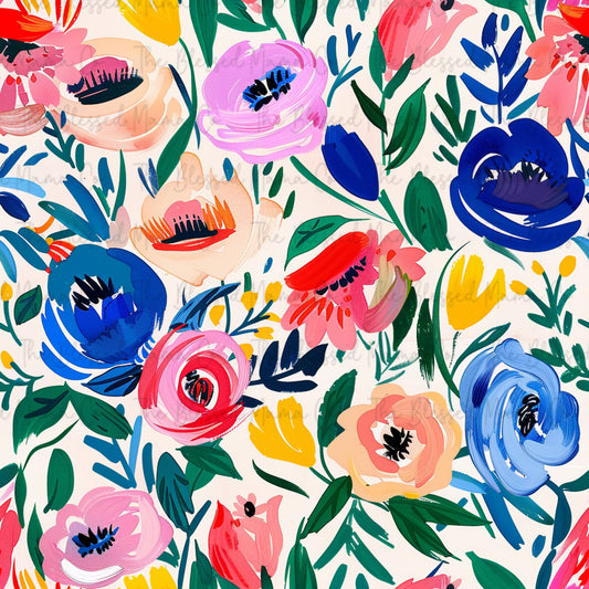 Watercolor Floral Custom