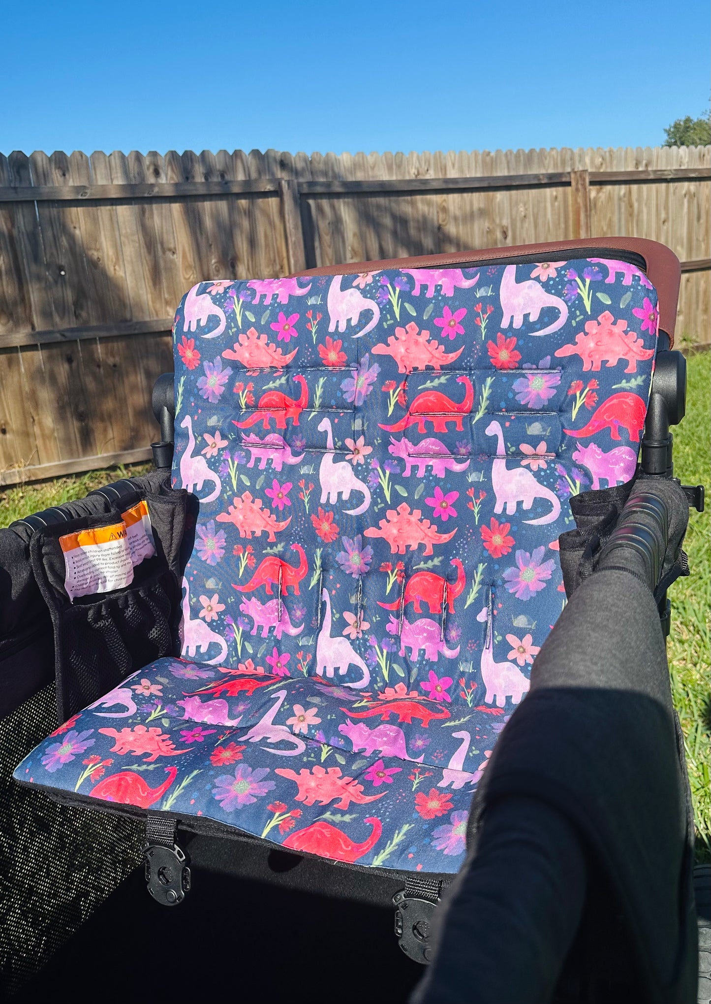 Purple Dinosaur Seat Covers