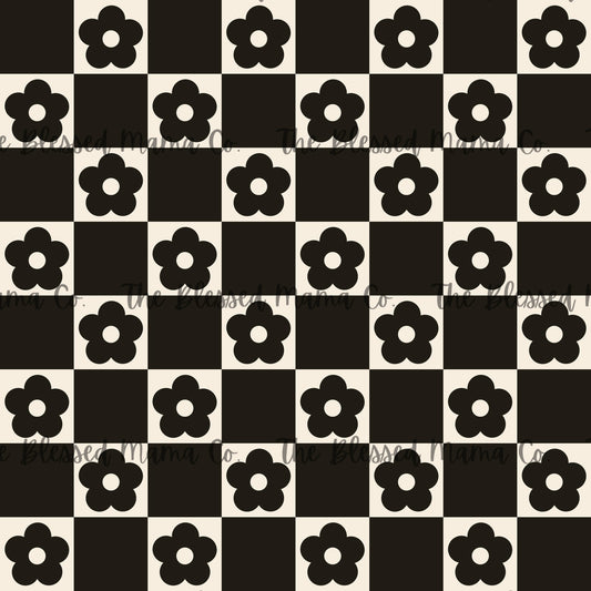 Checker Floral Custom