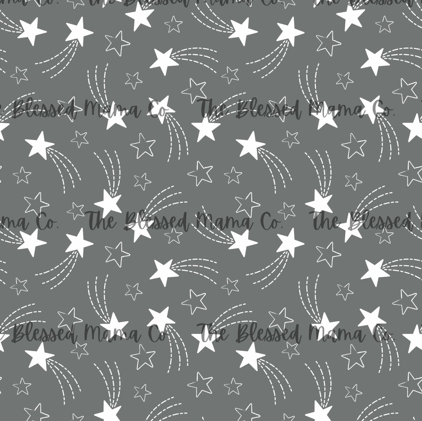 Dark Grey Stars Custom