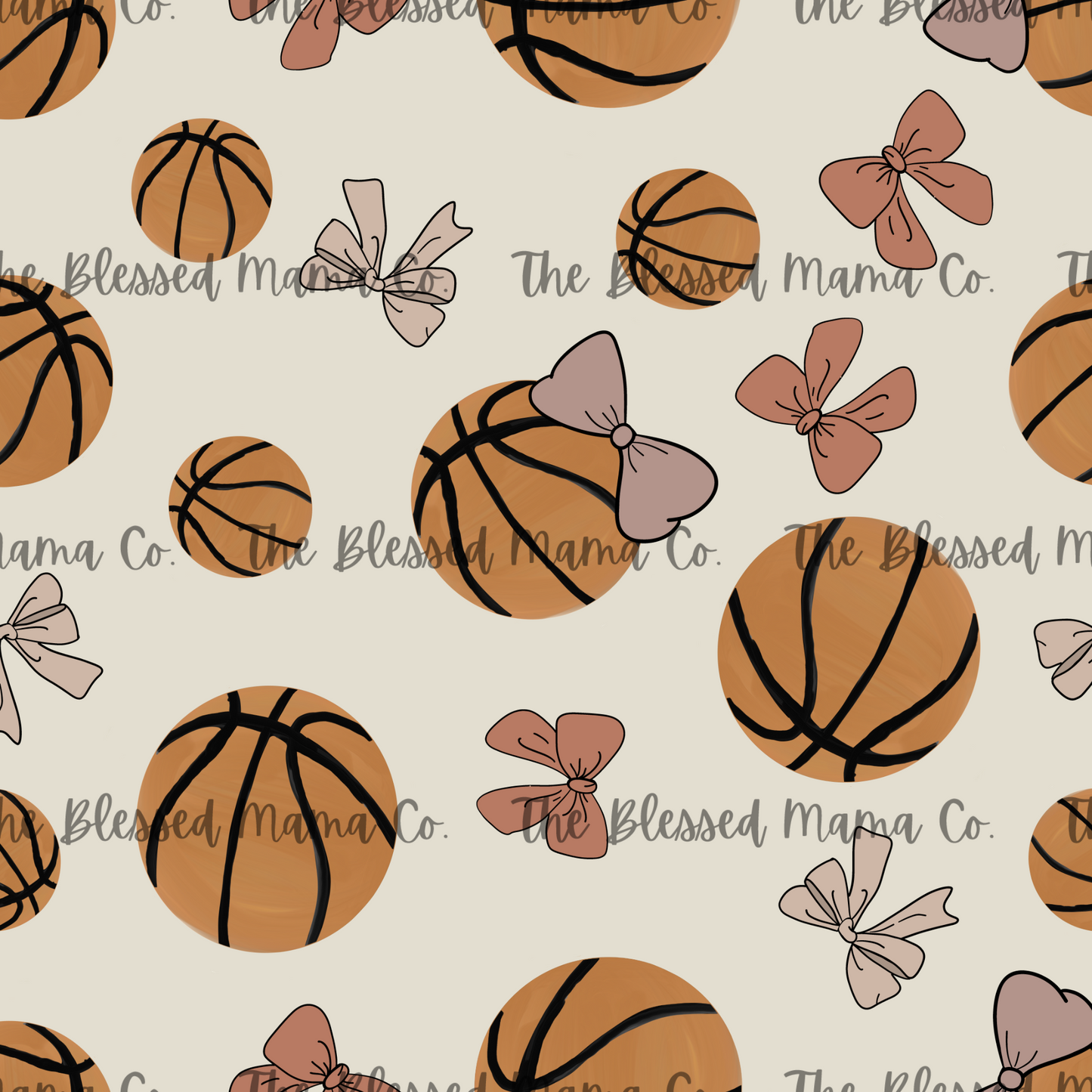 Basketball Bows Custom