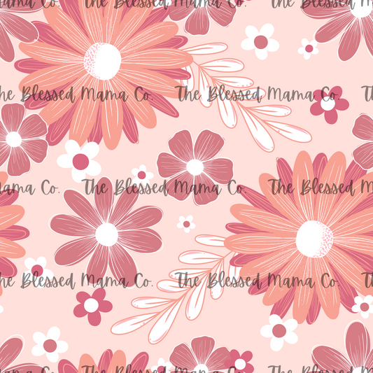 Pink Basic Floral Custom