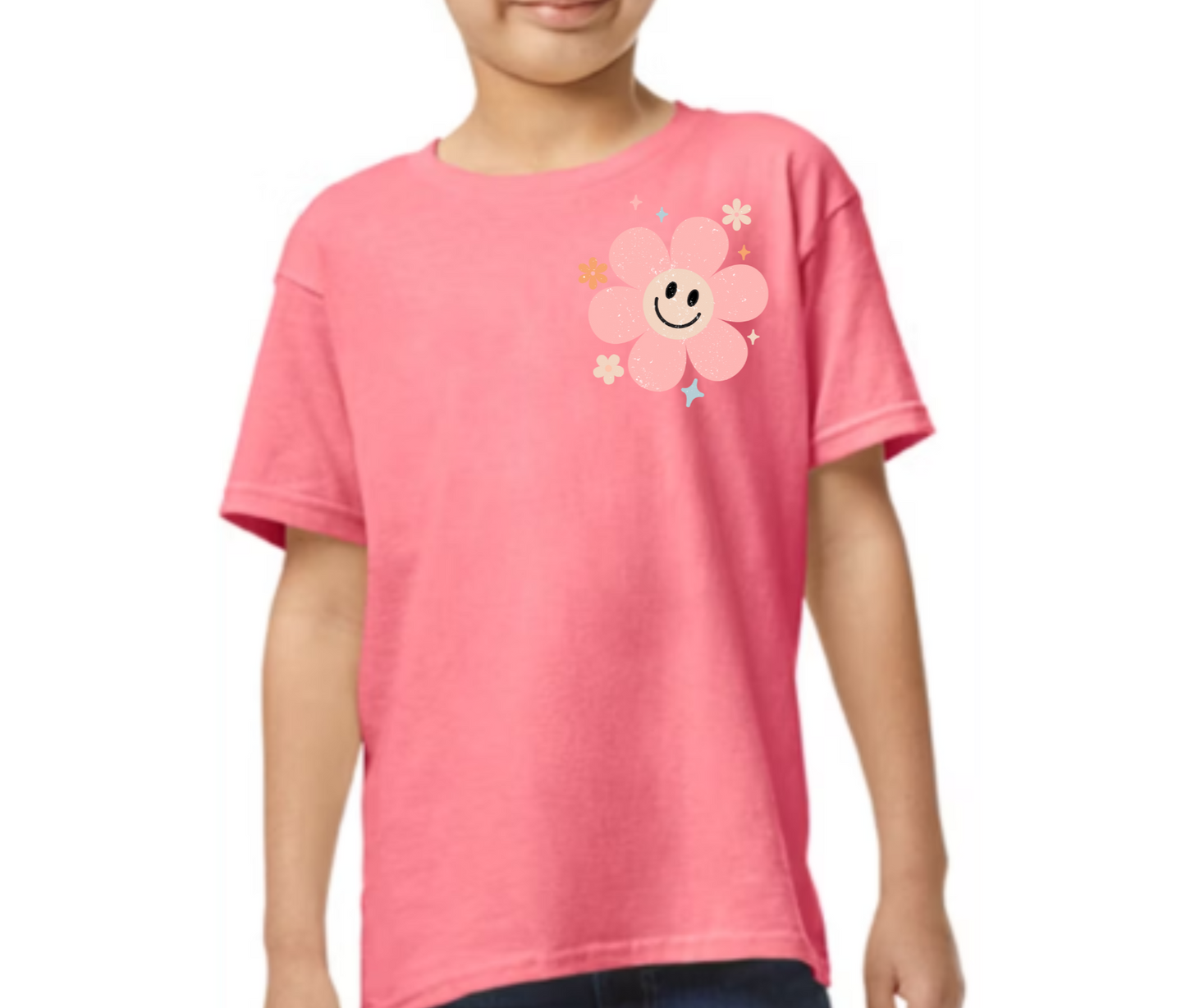 Jesus Has My Back Girl T-Shirt Youth