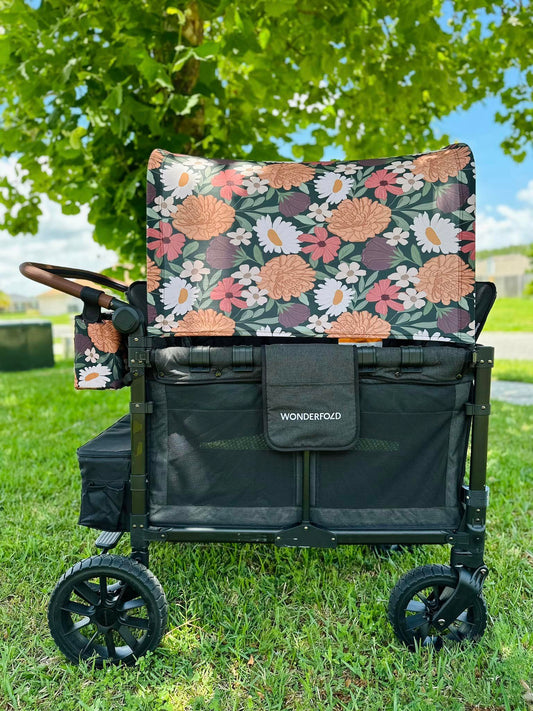 Vintage Floral UV50+ Full Canopy